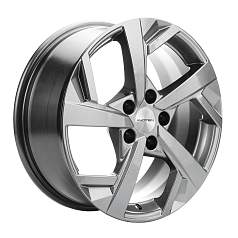 Диск R17 5x114,3 7J ET45 D66,1 Khomen KHW1712 (ZV 17_Teana/X-Trail) Gray