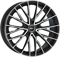 Диск R23 5x112 10J ET18 D66,45 MAK Speciale Black Mirror