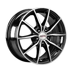 Диск R15 5x108 6,5J ET43 D63,35 X'trike X-111 BK/FP