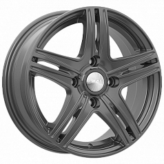 Диск R15 4x100 6J ET45 D54,1 Скад City графит 