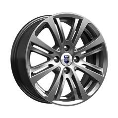 Диск R14 4x98 5,5J ET35 D58,5 К&К Беринг дарк-платинум