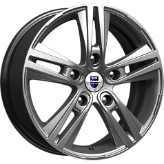 Диск R17 5x139,7 6,5J ET40 D98 K&K КС721 Прайм дарк платинум