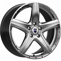 Диск R17 5x110 7,5J ET30 65,1 K&K Барракуда (КС567) дарк платинум 
