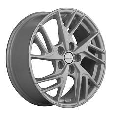 Диск R17 5x112 6,5J ET38 D57,1 Khomen KHW1722 (Tiguan/Koroq) F-Silver