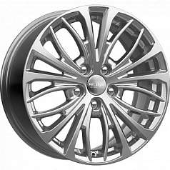 Диск R17 5x112 7,5J ET47 D57,1 К&К ZV Passat (КС873) Дарк платинум