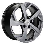 R17 5x112 7J ET54 D57,1 Khomen KHW1712 (ZV 17_ Jetta) G-Silver