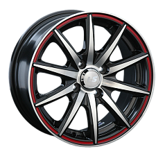Диск R16 5x112 7J ET39 D66,6 LS Wheels 221 FBKFRL