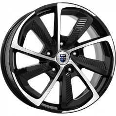 Диск R18 5x114,3 8J ET40 67,1 К&К C,T,G, Алмаз чёрный