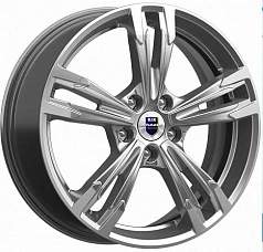Диск R18 5x108 7J ET33 D67,1 K&K Karrera Light (КС935) дарк платинум брайт