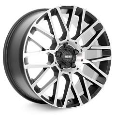 Диск R20 6x139,7 9J ET25 D106,1 Momo SUV Revenge Matt Black-Polished
