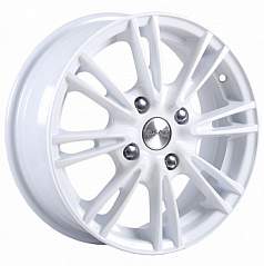 Диск R15 4x100 6J ET45 D67,1 Скад Пантера Белый