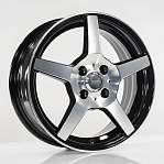 R15 4x100 6J ET48 D54,1 Megami AF-07 BKF