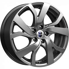 Диск R16 5x110 6,5J ET39 D65,1 К&К Палермо (КС607) Дарк платинум