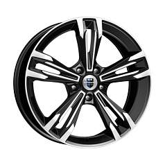 Диск R18 5x114,3 7J ET40 d66,1 K&K Каррера (КС655) алмаз черный