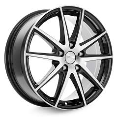 Диск R17 5x114,3 7J ET35 D67,1 Скад Амстердам алмаз 