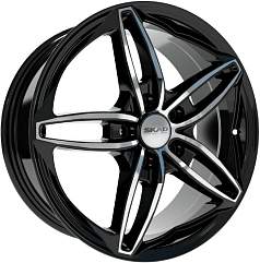 Диск R17 5x114,3 7J ET47 D67,1 Скад Турин алмаз