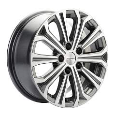 Диск R16 5x114,3 6,5J ET45 D64,1 Khomen KHW1610 (Honda Civic) Gray-FP
