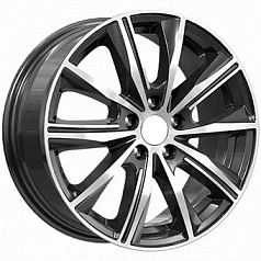 Диск R17 5x114,3 7J ET45 D66,1 Rapid Арнар-ориг, (КС896) алмаз черный