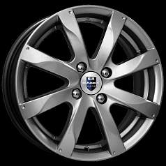 Диск R15 4x100 6J ET45 D67,1 K&K КС617 Джемини дарк платинум