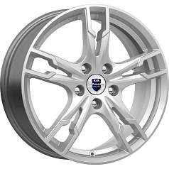 Диск R17 5x108 7J ET43 D67,1 K&K Солар (КС875) дарк платинум