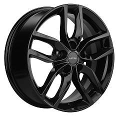 Диск R17 5x114,3 6,5J ET37 D66,5 Khomen KHW1708 (ZV 17_Haval Jolion) Black