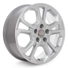 Диск R17 5x114,3 6,5J ET50 D60,1 К&К Suzuki Grand Vitara (КСr892) Сильвер 