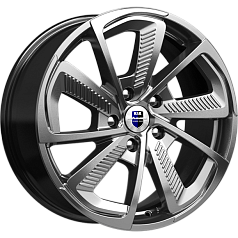 Диск R18 5x120 8J ET43 D72,6 K&K C,T,G, (КС687) Дарк платинум 