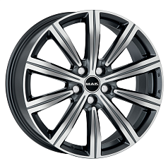 Диск R20 5x120 8,5J ET45 D65,1 MAK Birmingham Gunmetal Mirror Face 