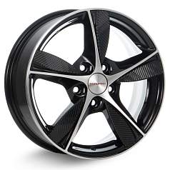 Диск R16 5x115 6,5J ET41 D70,2 Rapid Кинезис-оригинал (КС679) Алмаз черный