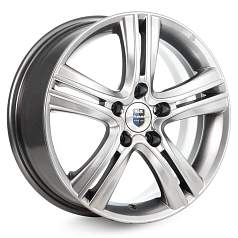 Диск R16 5x112 6,5J ET42 D57,1 Rapid Борелли-оригинал (КС613) Дарк платинум