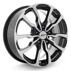 Диск R16 5x114,3 6,5J ET35 D67,1 X'trike X-117 BK/FP