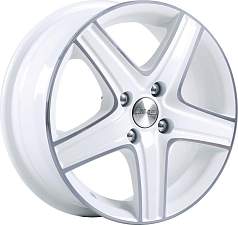 Диск R14 4x98 5,5J ET38 D58,6 Скад Магнум алмаз-белый