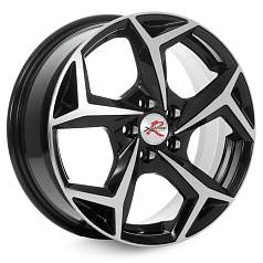 Диск R16 5x114,3 6,5J ET40 D60,1 X'trikeRST R066 BK/FP