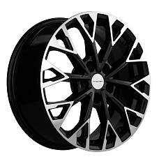 Диск R17 5x114,3 7J ET47 D66,1 Khomen KHW1718 (Nissan Juke F15 [14..20 ) Black-FP