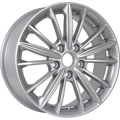 Диск R16 5x108 6,5J ET50 D63,35 KDW KD1638 (16_Focus) (КС871) Silver Painted