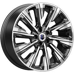 Диск R19 5x114,3 7,5J ET40 D66,6 K&K Галего (КС1039) алмаз чёрный