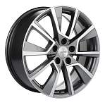 R18 5x114,3 7J ET35 D60,1 Khomen KHW1802 ( 18_ZV Lifan X70) Gray-FP
