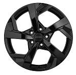 R17 5x108 7J ET40 D54,1 Khomen KHW1712 (ZV 17_Москвич 3) Black