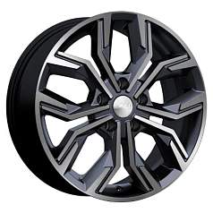 Диск R17 5x112 7J ET45 D66,6 Скад Амиата алмаз 