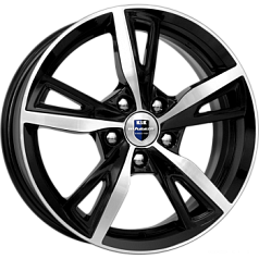 Диск R16 5x114,3 6,5J ET40 D66,1 K&K Фишт-оригинал (КС690) алмаз черный