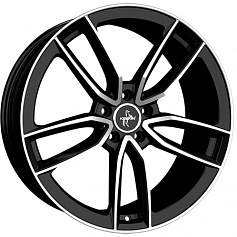Диск R18 5x112 8J ET30 D66,6 Keskin Tuning KT21 Black_Front_Polish