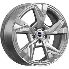 Диск R18 5x112 7,5J ET43 D57,1 K&K Кайан (КС1012) дарк платинум