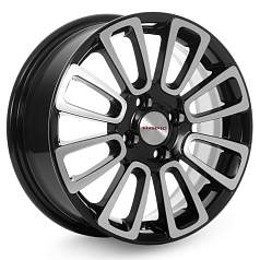 Диск R15 4x100 6J ET45 D54,1 Rapid Неман оригинал (КС717) алмаз черный