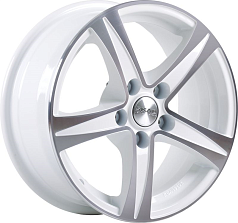 Диск R15 5x114,3 6,5J ET43 D67,1 Скад Sakura алмаз-белый