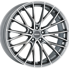 Шины R19 5x114,3 8,5J ET40 D76 MAK Speciale Graphite Mirror Face 