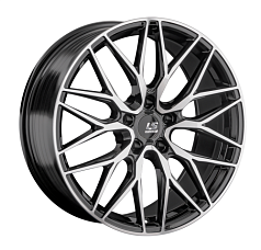 Диск R18 5x112 8,5J ET30 D66,6 LS FlowForming RC70 BKF