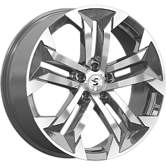 Диск R19 5x112 7,5J ET40 D57,1 Скад Premium Series КР015 (19_Kodiaq) Diamond gloss graphite 