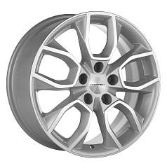 Диск R17 5x114,3 7J ET51 D67,1 Khomen KHW1713 ( 17 ZV Tucson) F-Silver-FP