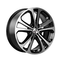 Диск R17 5x112 7J ET35 D66,6 X'trike X-113М BK/FP
