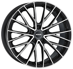 Диск R20 5x108 9,5J ET45 D63,4 MAK Speciale-D Black Mirror 